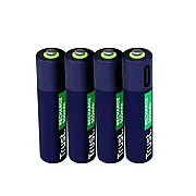 Baterije Trust AAA, punjive, 500 mAh, USB-C 4 komada